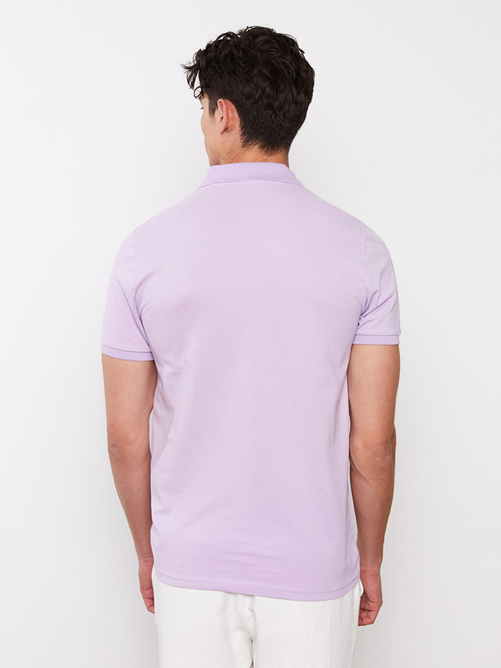 LCWAIKIKI Classic T-shirt en piqué à manches courtes et col polo pour homme -S20841Z8-FMN