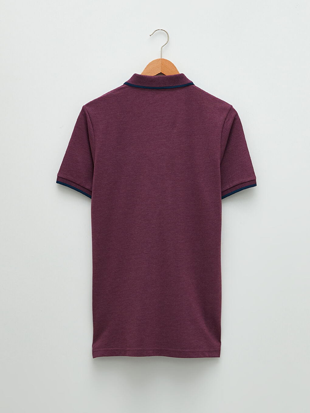 Polo Neck Short Sleeve Pique Men's T-Shirt-6