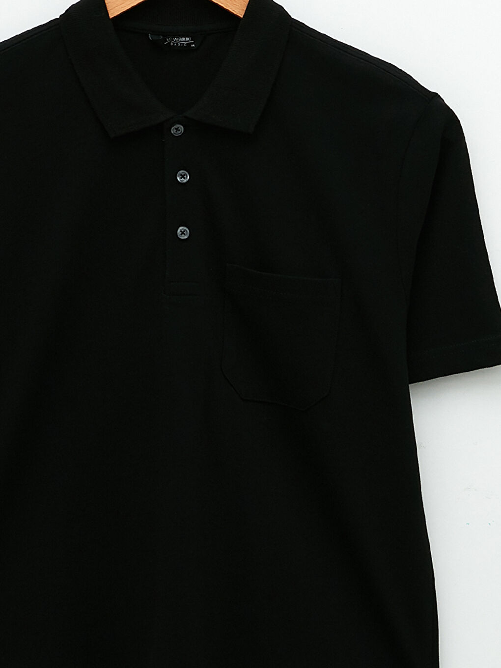 LC Waikiki Polo Neck Short Sleeve Pique Men's T-Shirt -S20845Z8-CVL