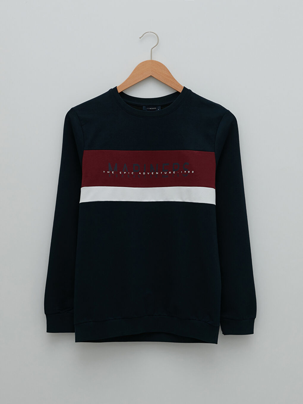LC Waikiki Crew Neck Long Sleeve Printed Men's Sweatshirt -S20849Z8-RFH