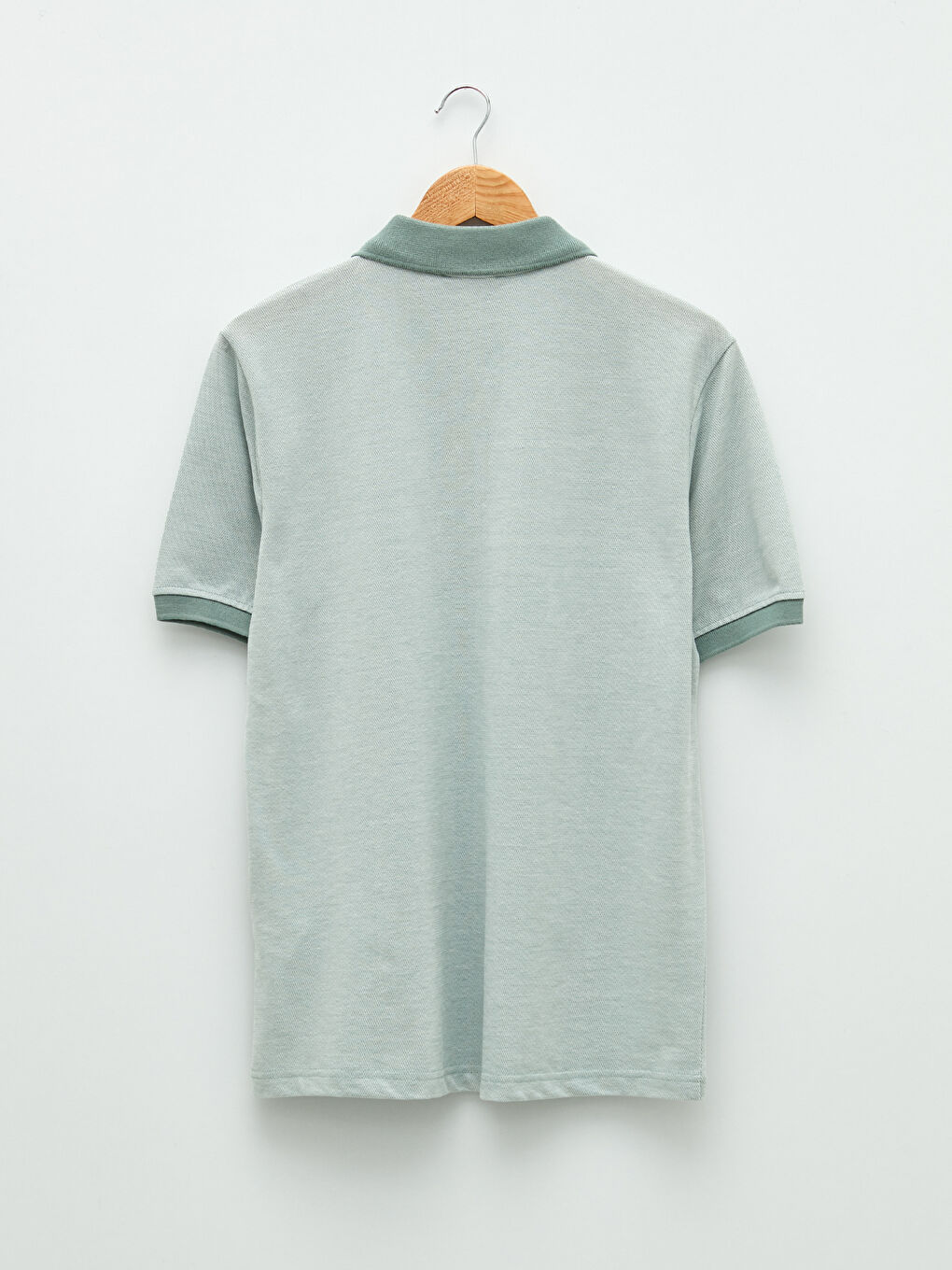 Футболка мужская с коротким рукавом и воротником поло-5