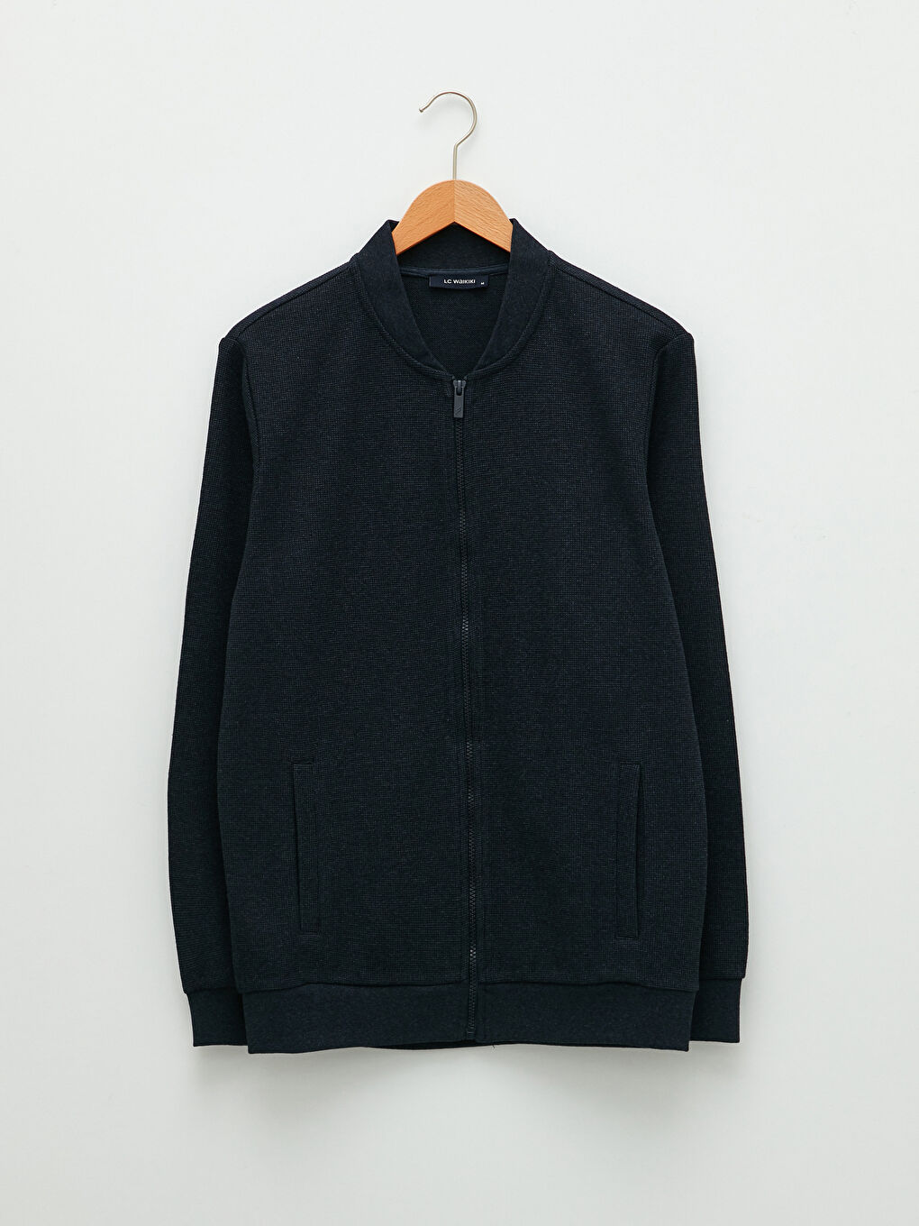 İndigo Rahat Kalıp Uzun Kollu Erkek Kolej Ceket-5