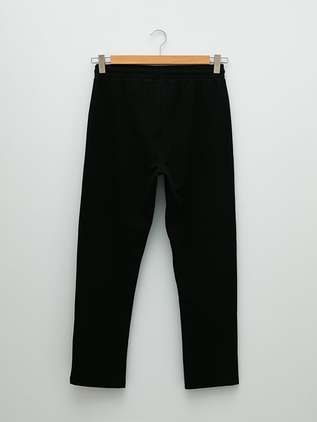 Siyah Standart Kalıp Erkek Eşofman Altı-6