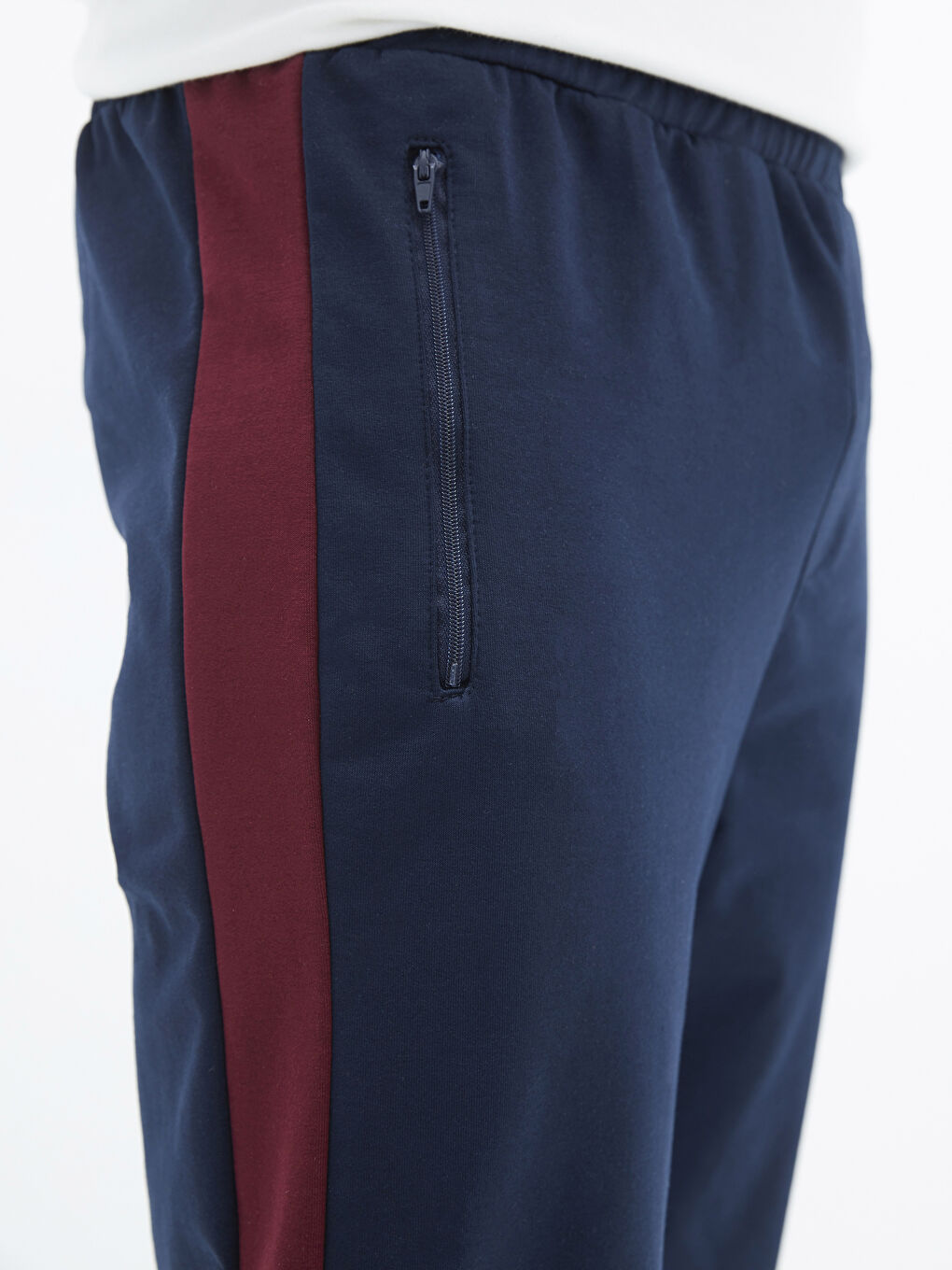 Lacivert Standart Kalıp Erkek Jogger Eşofman Altı-5