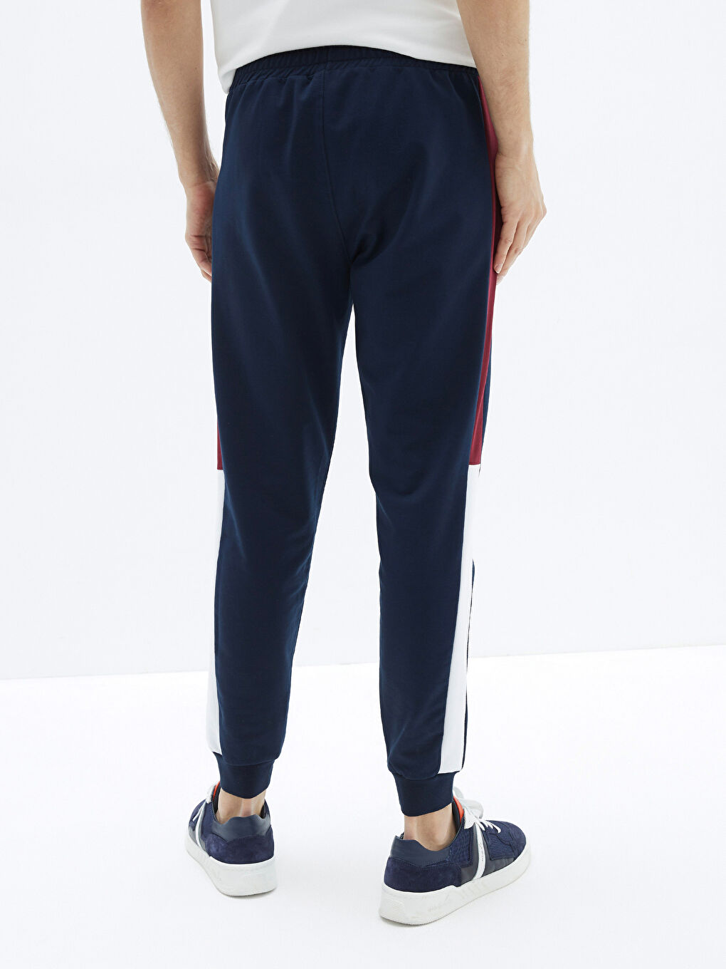 Lacivert Standart Kalıp Erkek Jogger Eşofman Altı-9