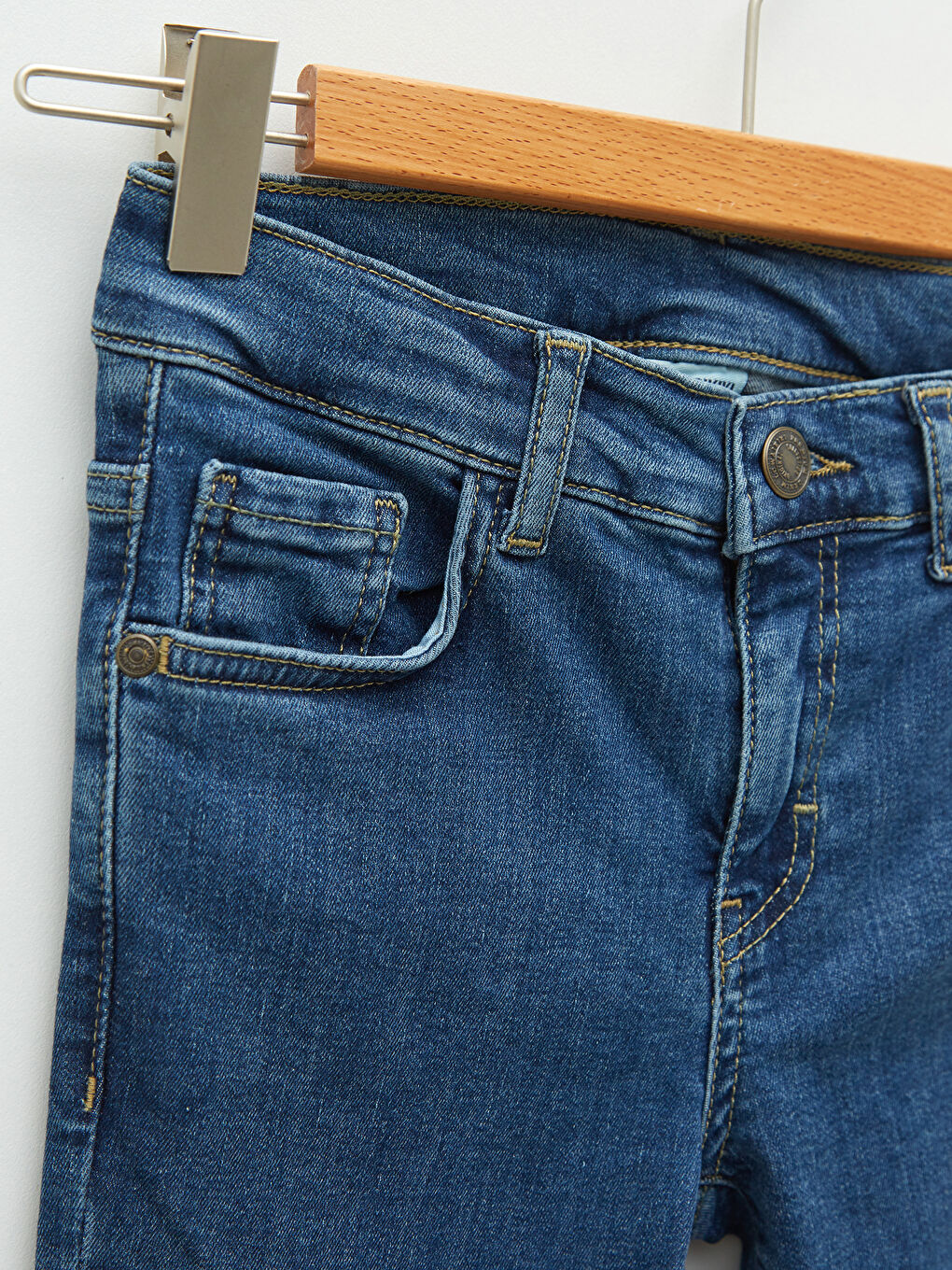 Pantalon Garçon en Denim Super Skinny Fit-2