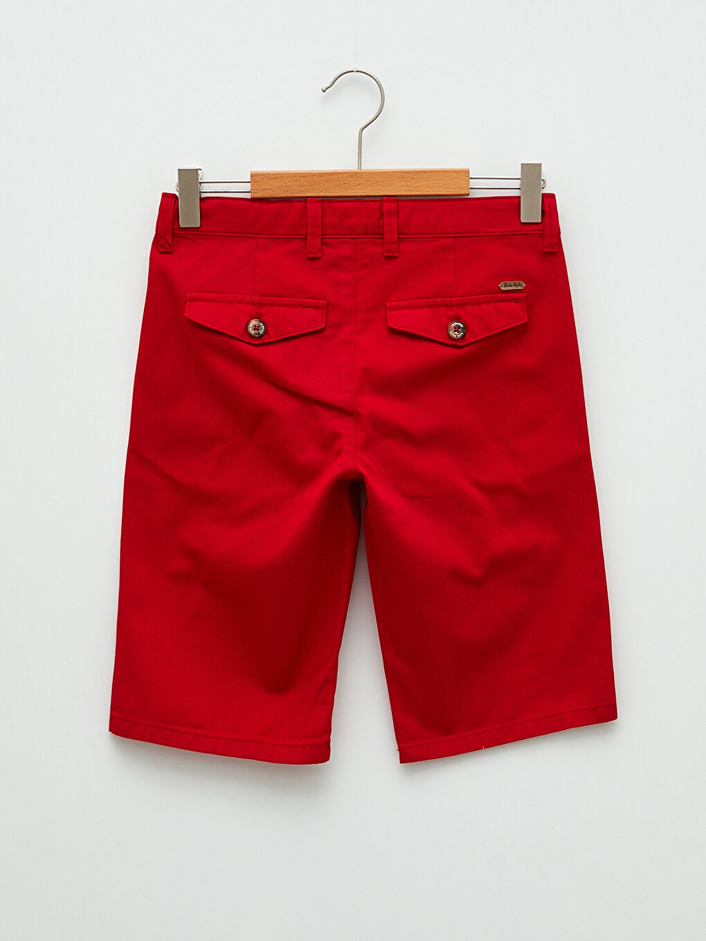 Kırmızı Basic Gabardin Erkek Çocuk Roller-1