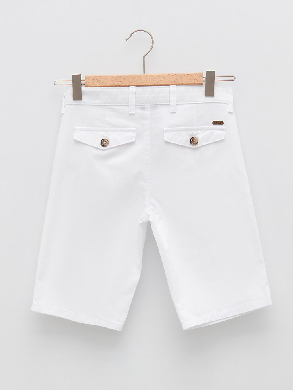 LCW Kids Beyaz Basic Gabardin Erkek Çocuk Roller - 1