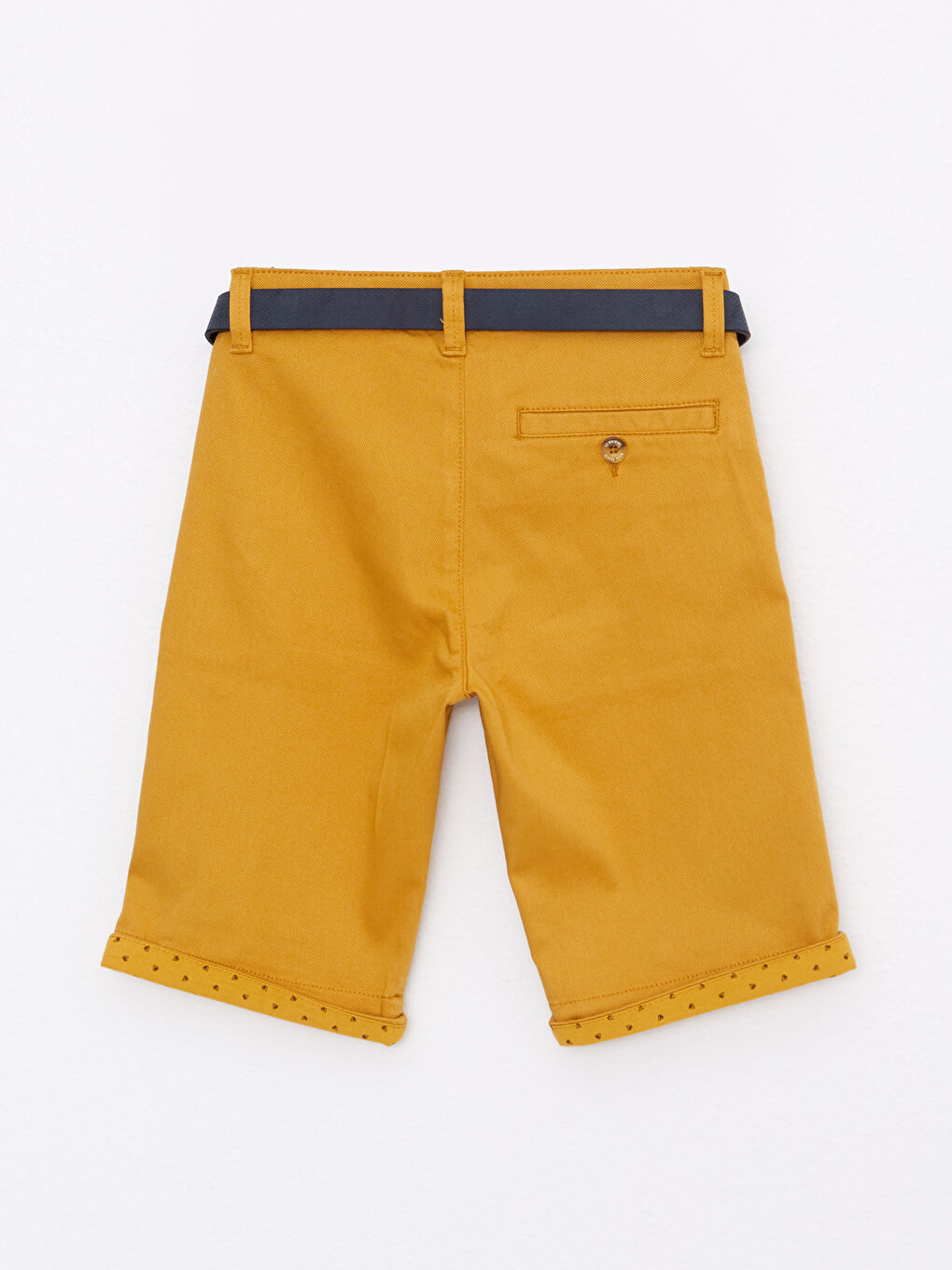 Sarı Basic Pamuklu Erkek Çocuk Roller ve Kemer-1
