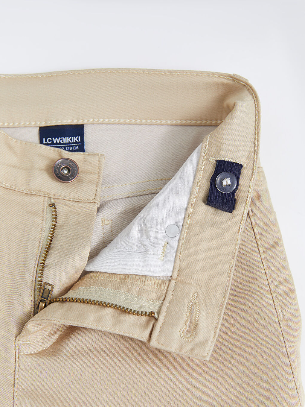 Basic Gabardine Boy Trousers-2