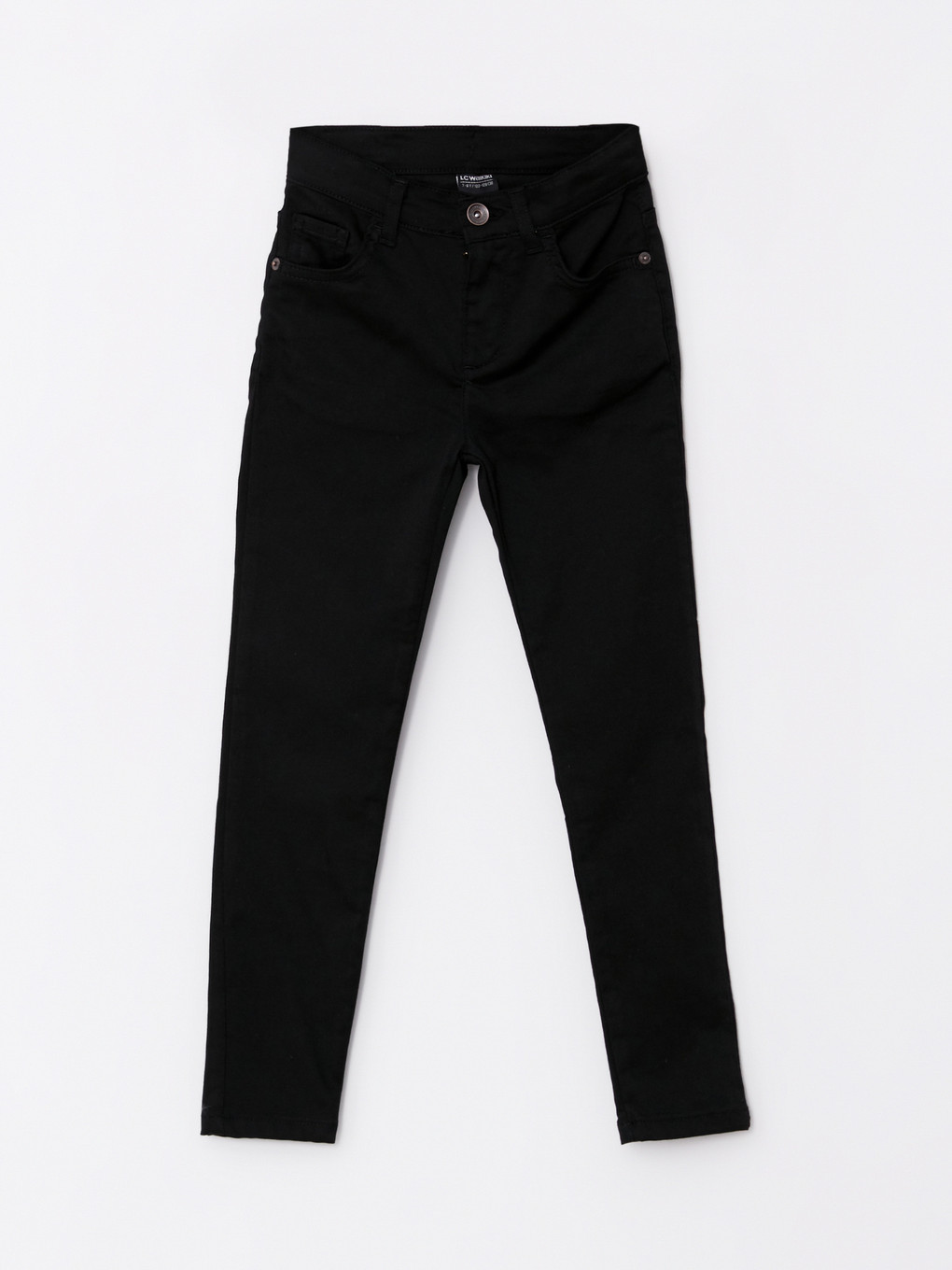 Siyah Basic Gabardin Erkek Çocuk Pantolon