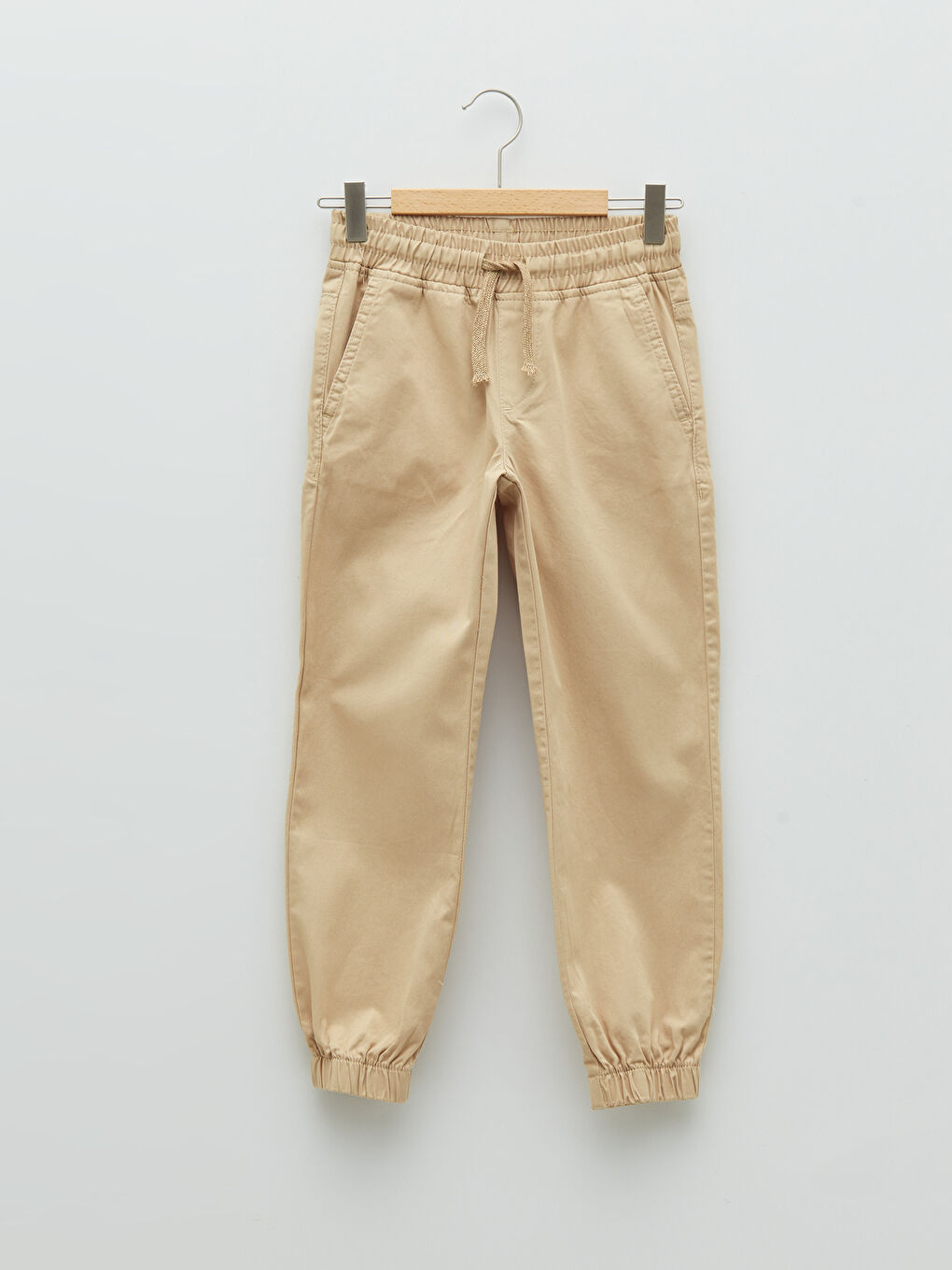 بنطلون للأولاد جبردين بسيط بخصر مرن-2