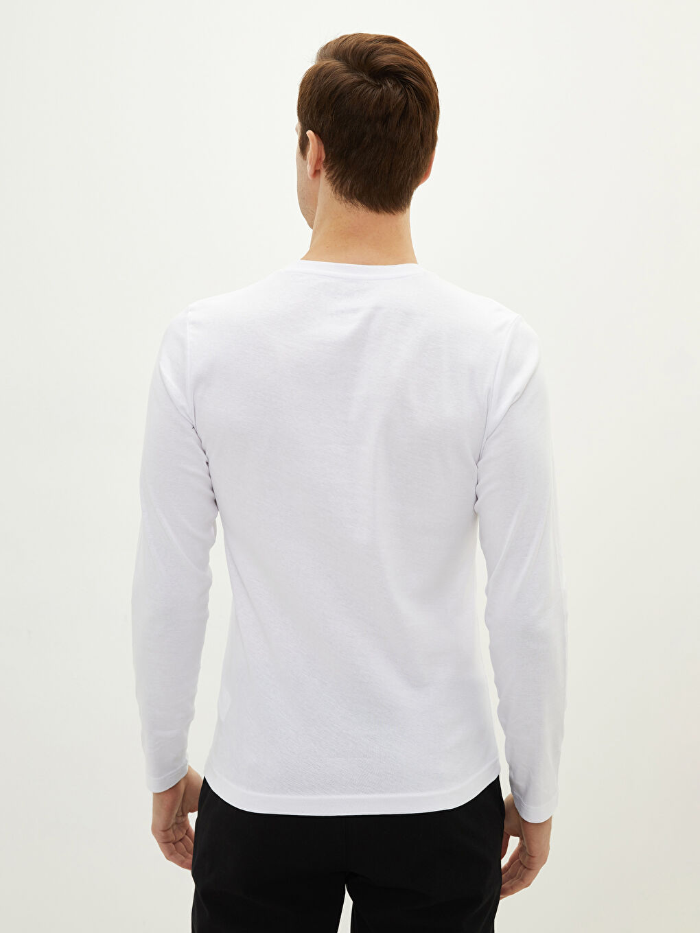 LC Waikiki Crew Neck Long Sleeve Basic Men's T-shirt -S20902Z8-Q6K