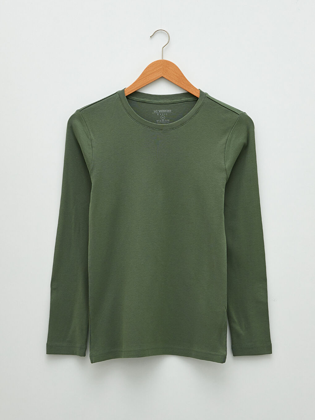 LCWAIKIKI Classic Crew Neck Long Sleeve Basic Men's T-shirt -S20902Z8-QA5