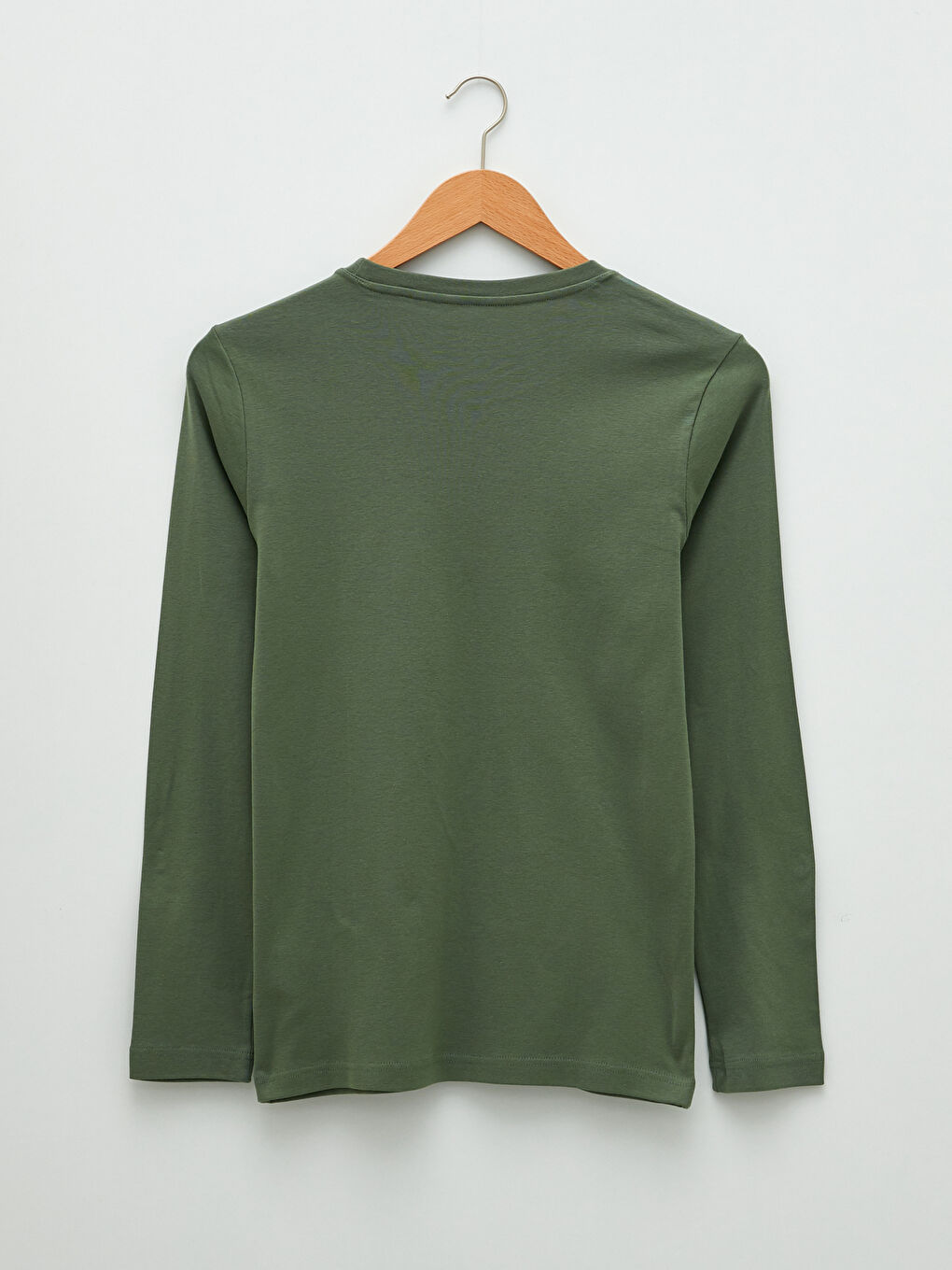 LCWAIKIKI Classic Crew Neck Long Sleeve Basic Men's T-shirt -S20902Z8-QA5