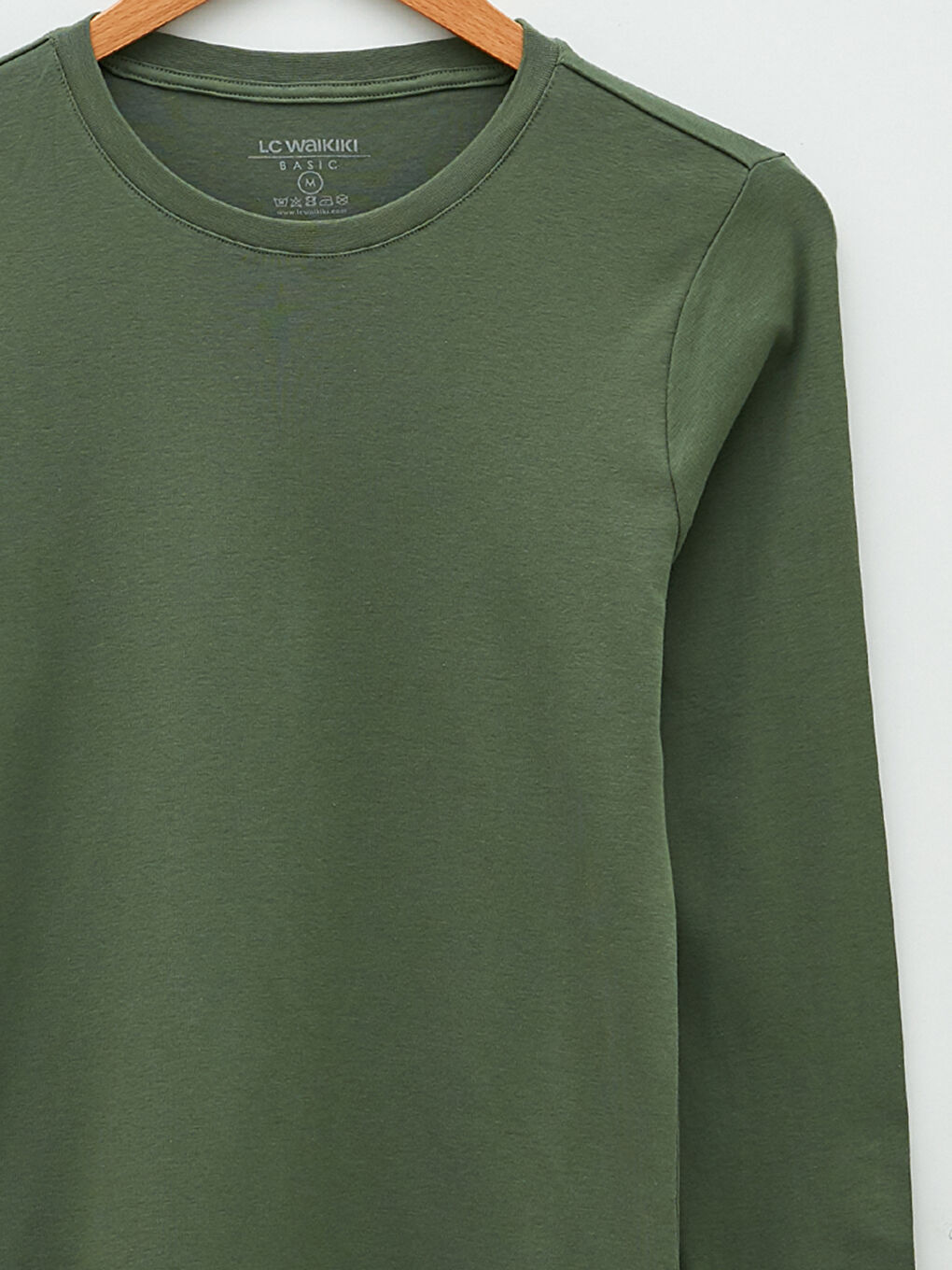 LCWAIKIKI Classic Crew Neck Long Sleeve Basic Men's T-shirt -S20902Z8-QA5