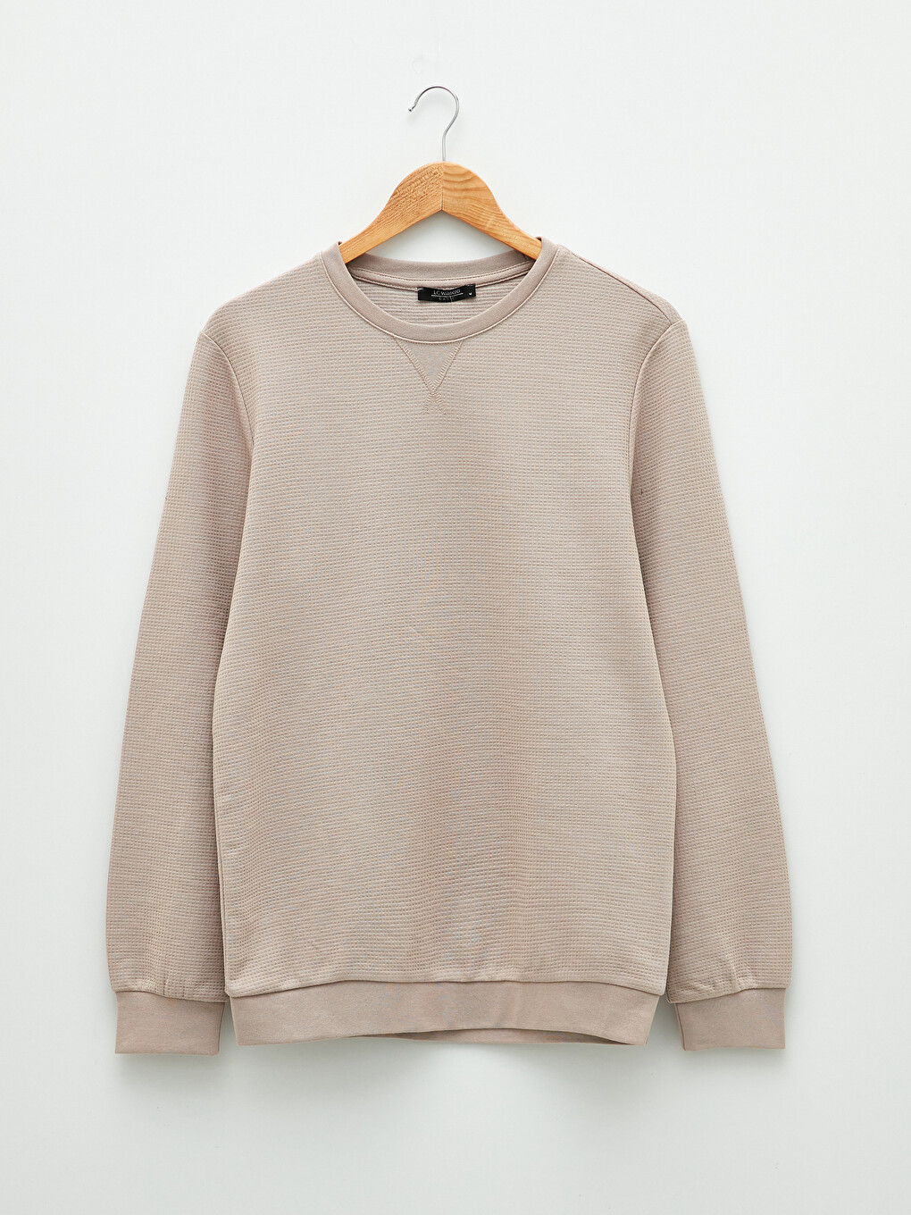 Crew Neck Long Sleeve Men's Sweatshirt-5