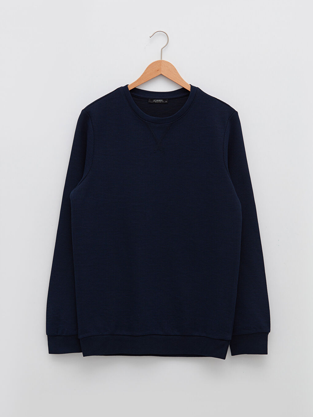 LCWAIKIKI Basic Crew Neck Long Sleeve Men's Sweatshirt