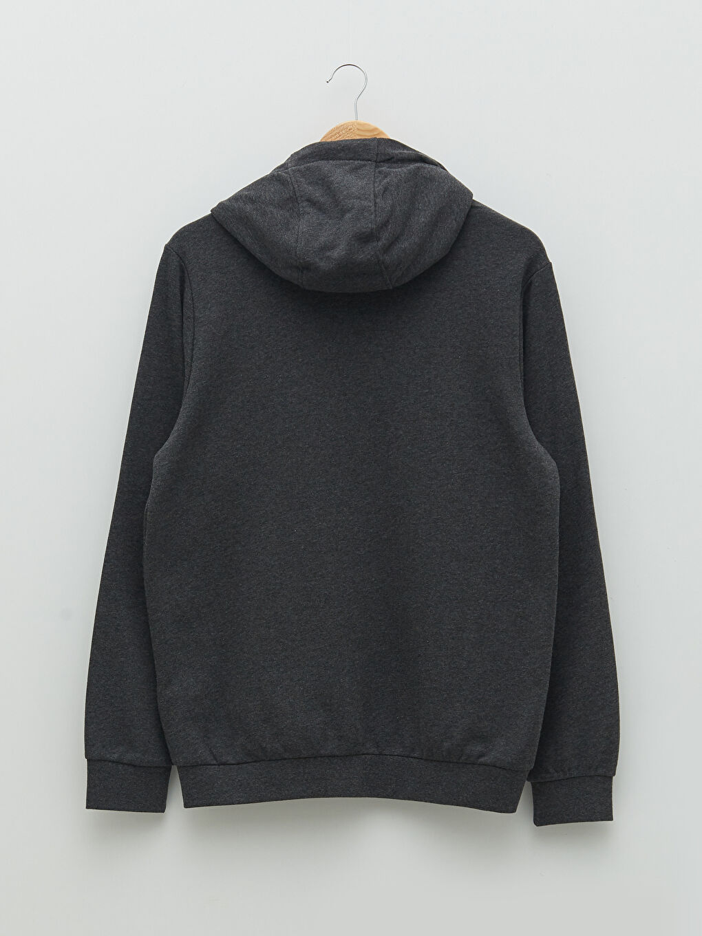 Hooded Zipper Men's Sweatshirt-6