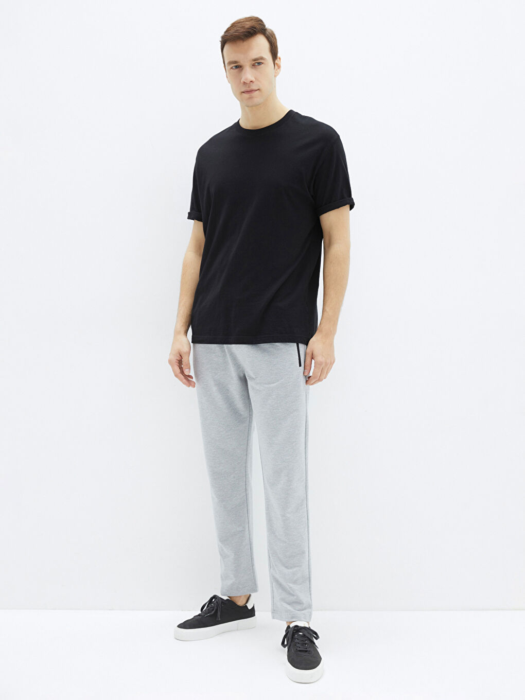 LCWAIKIKI Basic Standardni kroj Muške trenerke -S20918Z8-DCR