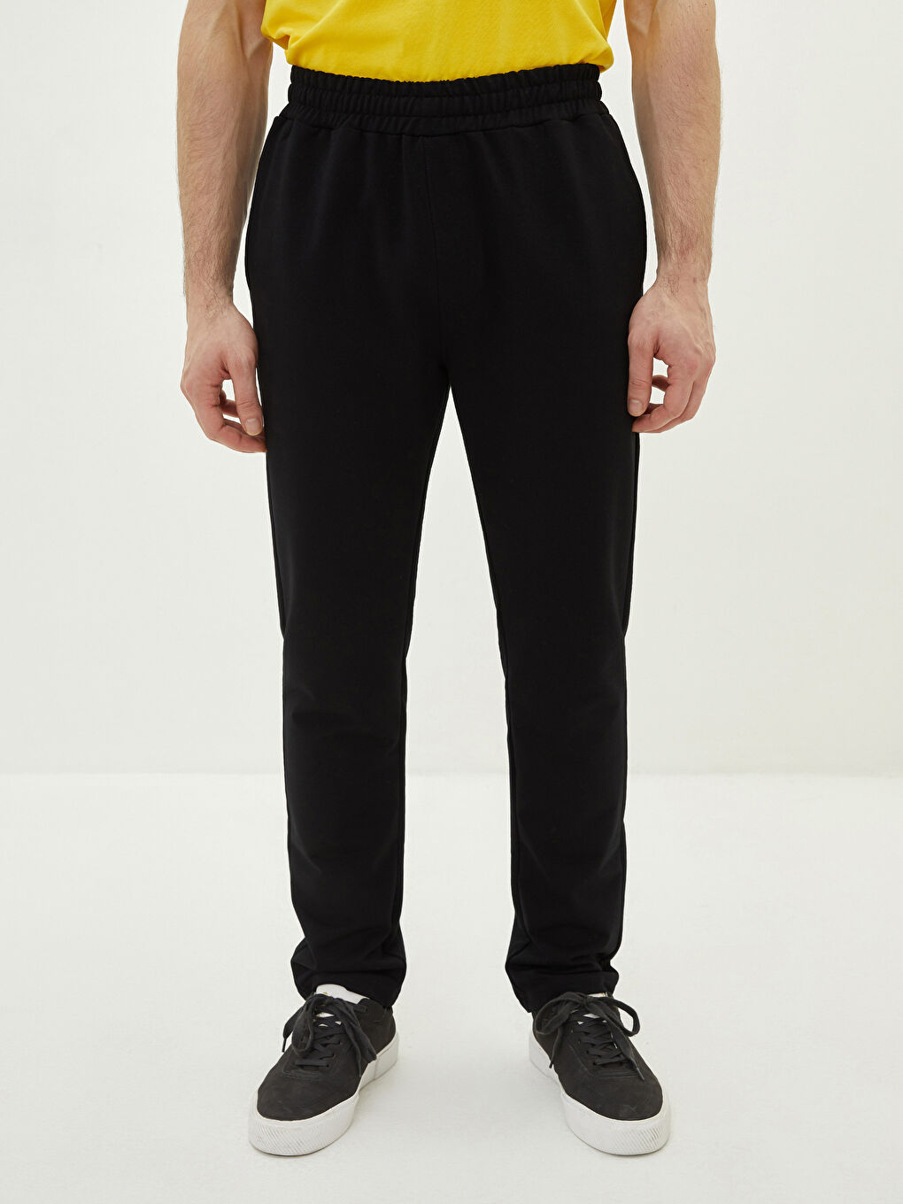 بنطلون رياضي بقصة عادية - للرجال-3