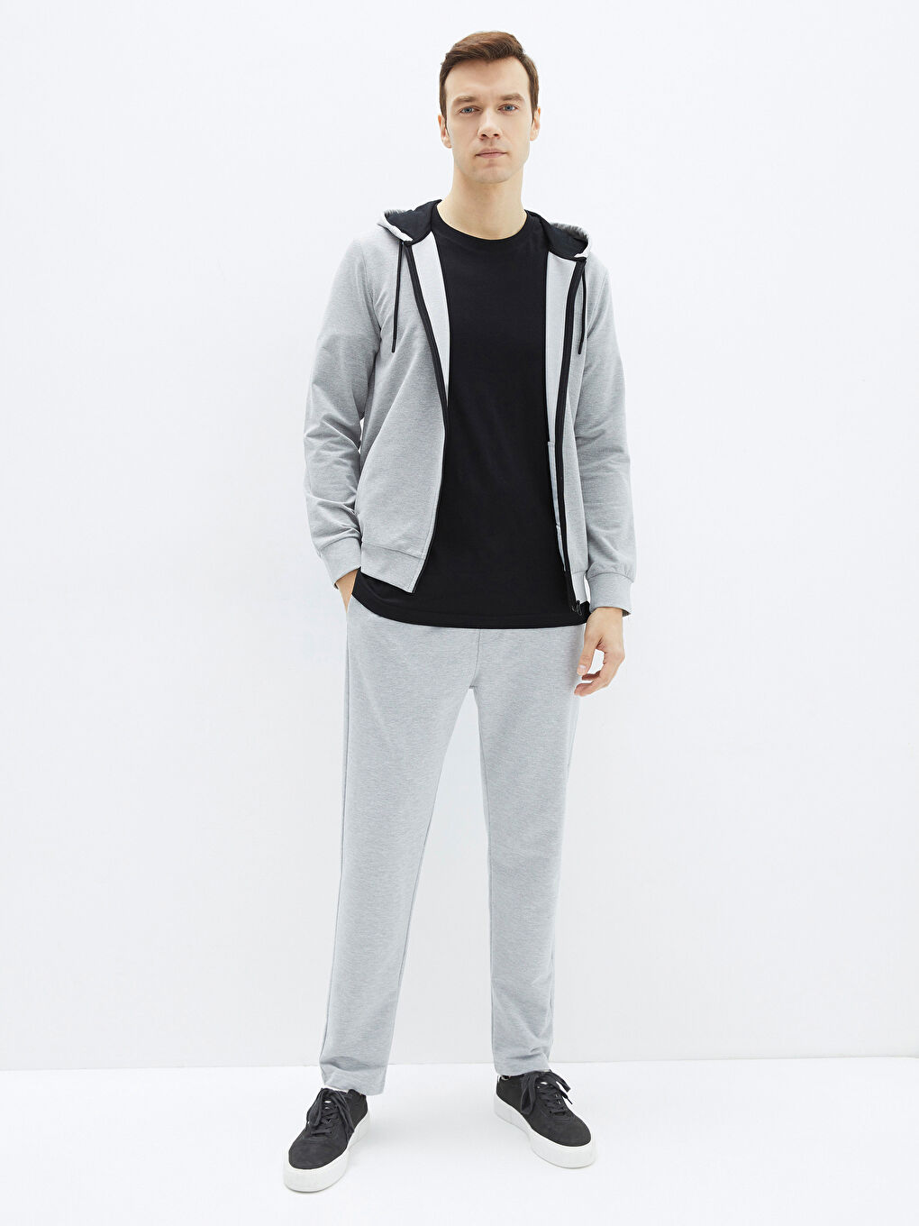 LCWAIKIKI Basic Standardni kroj Muške trenerke -S20919Z8-DCR