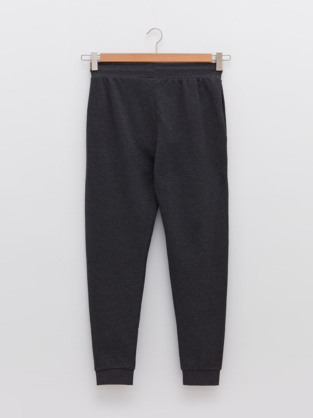 Antrasit Standart Kalıp Erkek Jogger Eşofman Altı-6