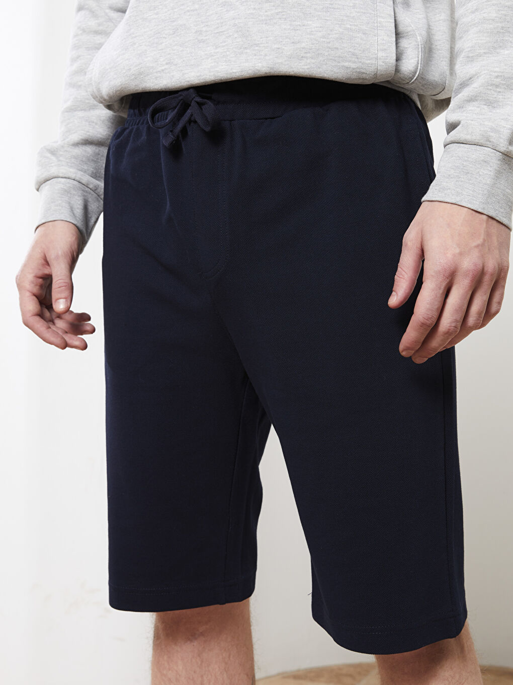 Standard Pattern Piqué Men's Shorts -S20926Z8-RFH