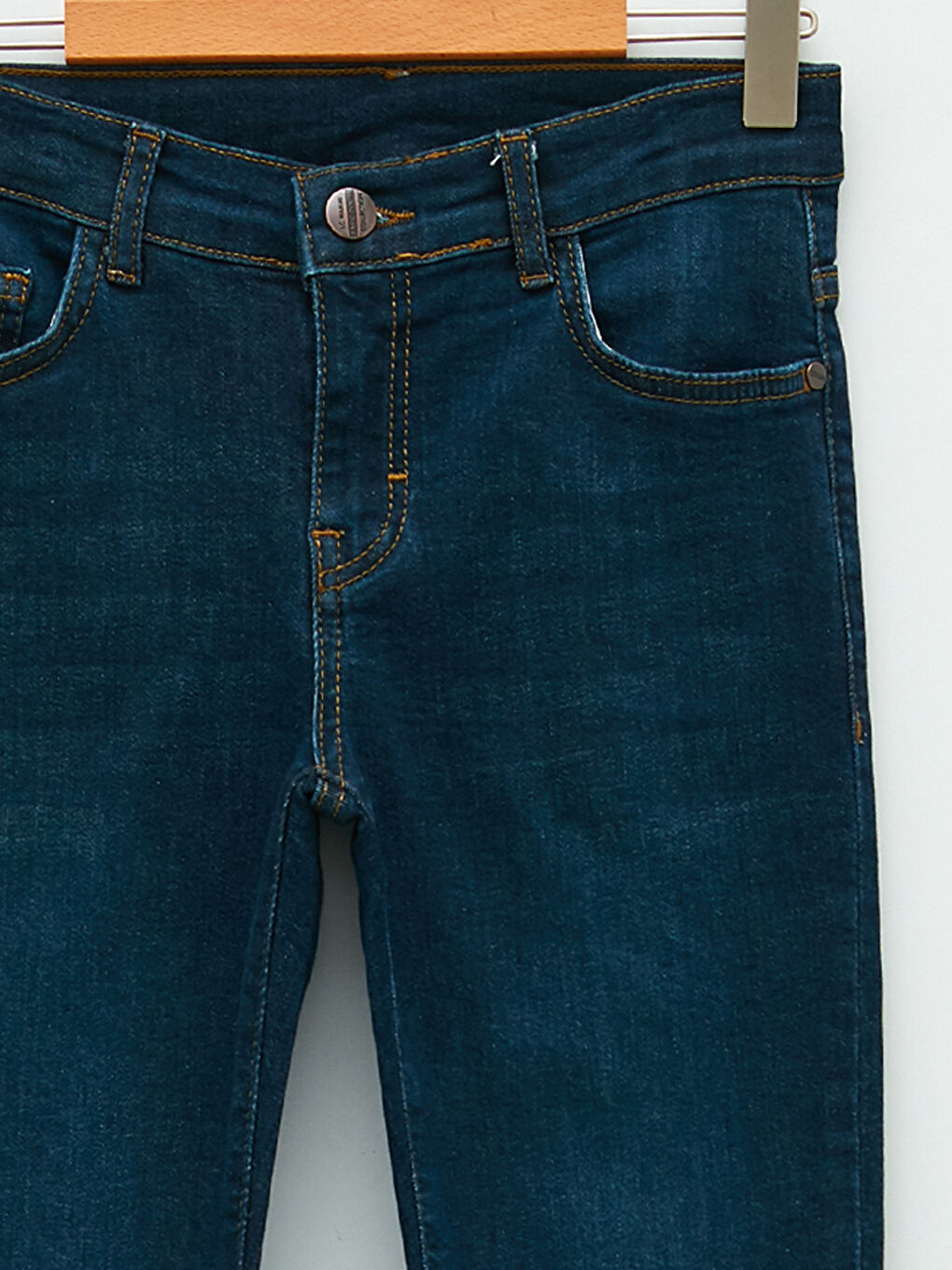 İndigo Skinny Fit Erkek Çocuk Jean Pantolon-2