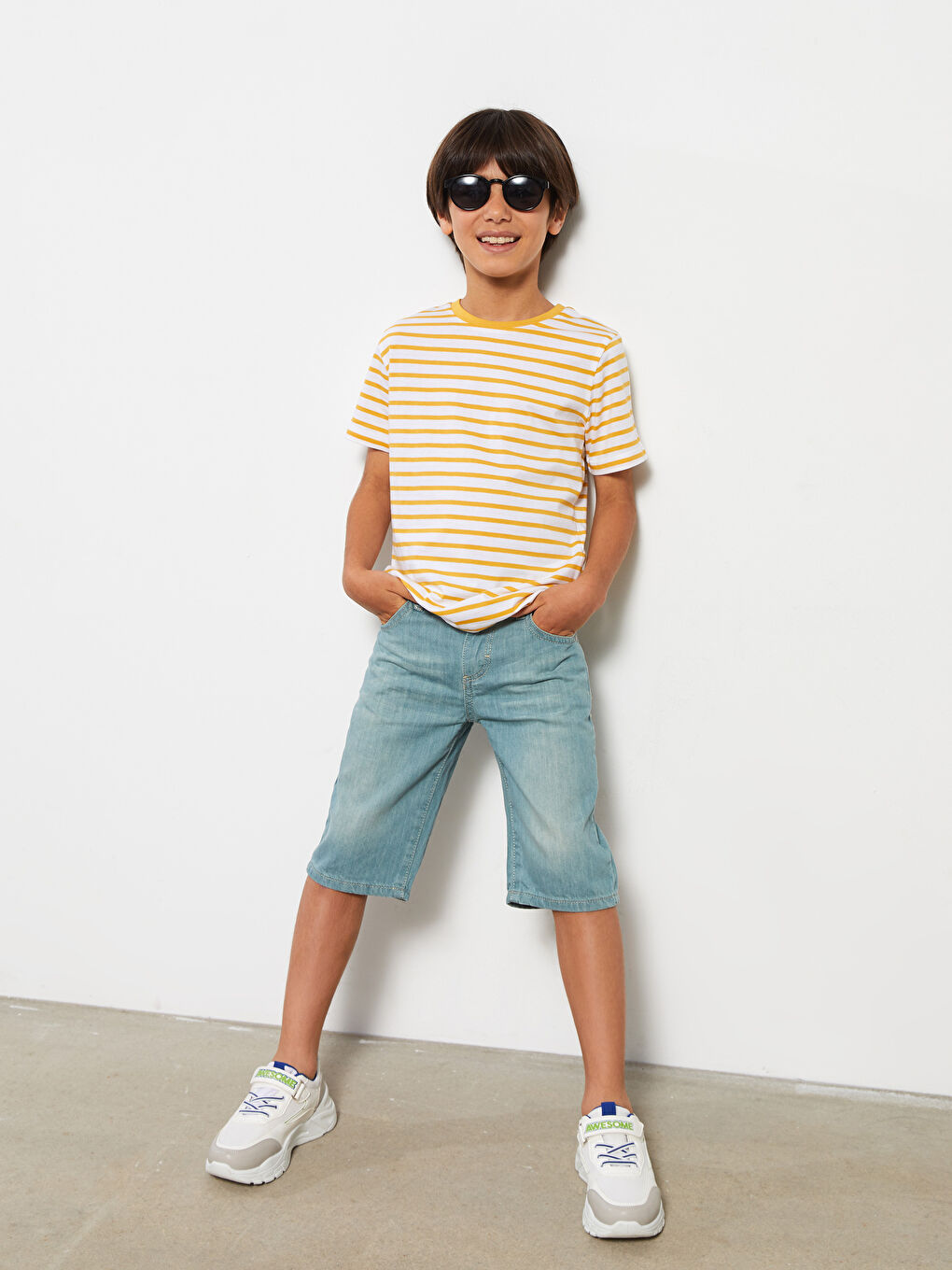 LCW Kids شورت قطني بيسك -S20970Z4-803
