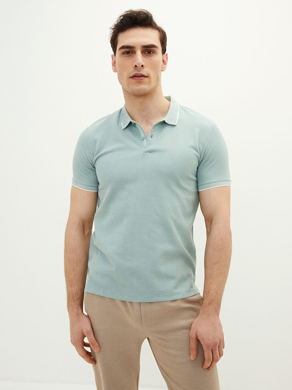 LCW Vision T-shirt homme col polo manches courtes -S20976Z8-J1S