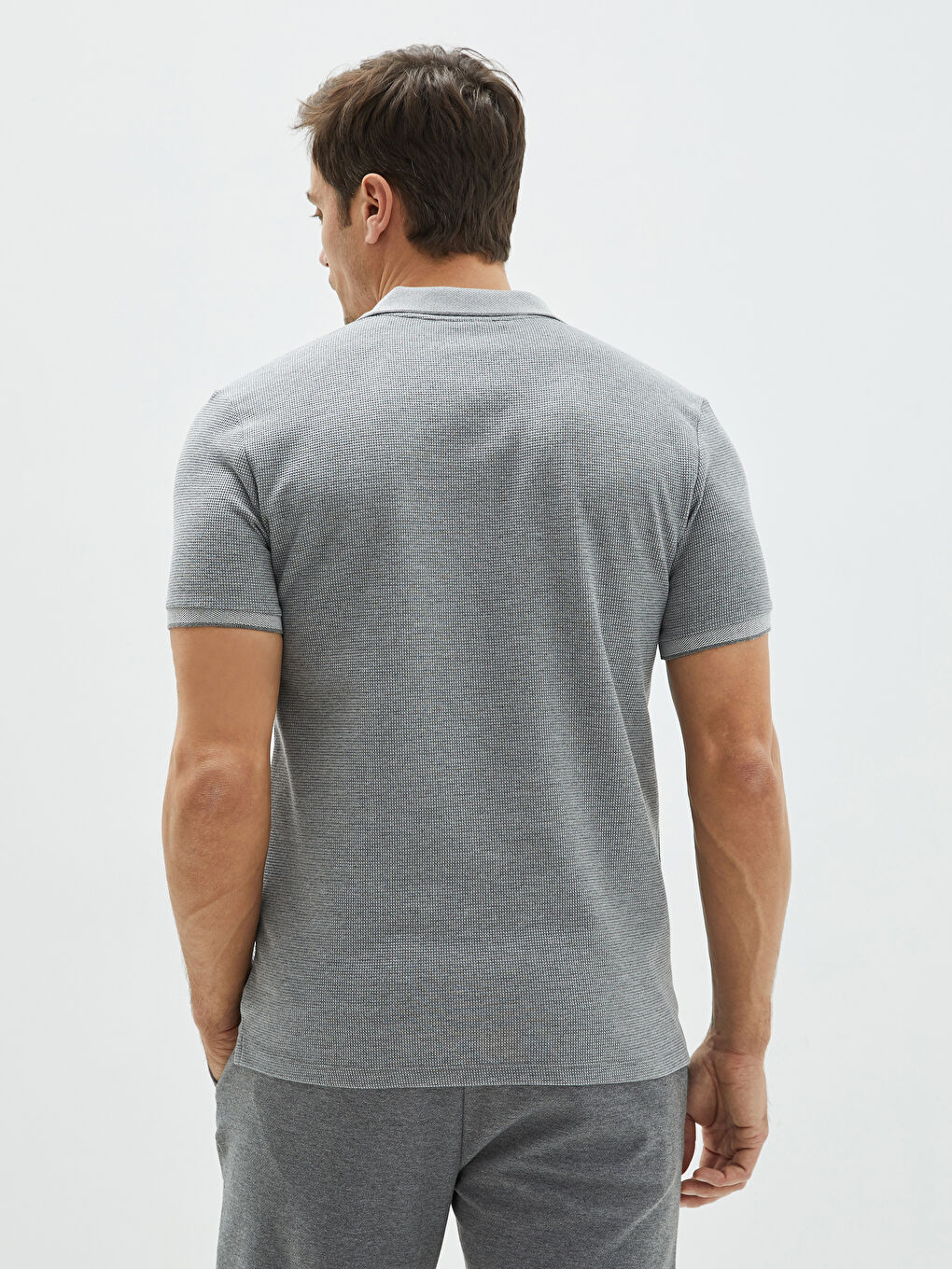 LCW Vision Polo Neck Short Sleeve Men's T-Shirt -S20976Z8-LAL