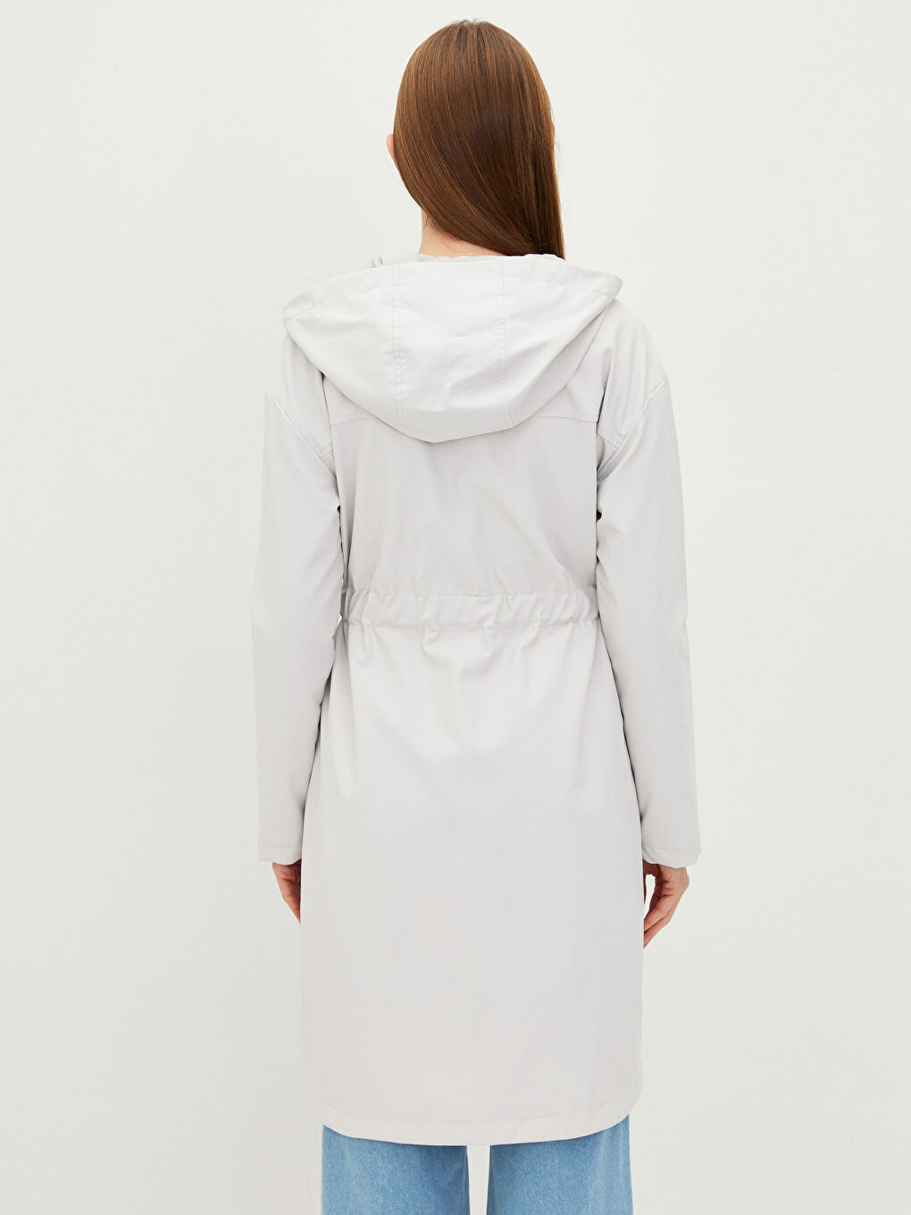 LCW Modest Women's Hooded Plain Coat -S20979Z8-RTU