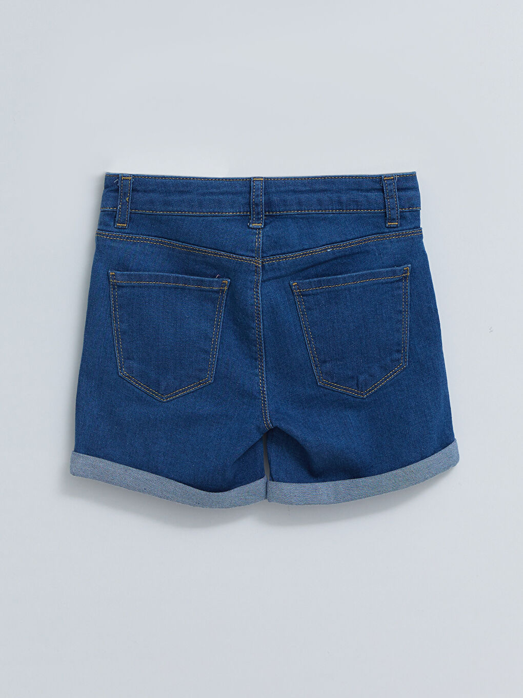 Basic Cotton Girl Jean Shorts -S21027Z4-H45
