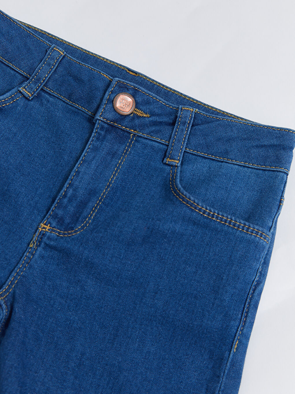 Basic Cotton Girl Jean Shorts -S21027Z4-H45