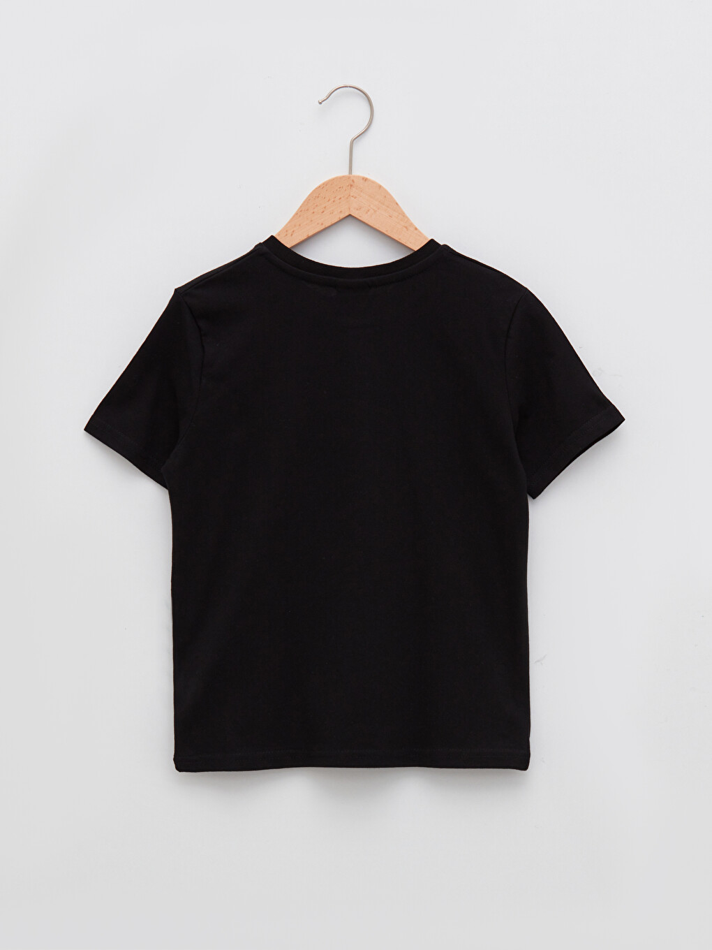 Crew Neck Printed Short Sleeve Boys' T-shirt-1