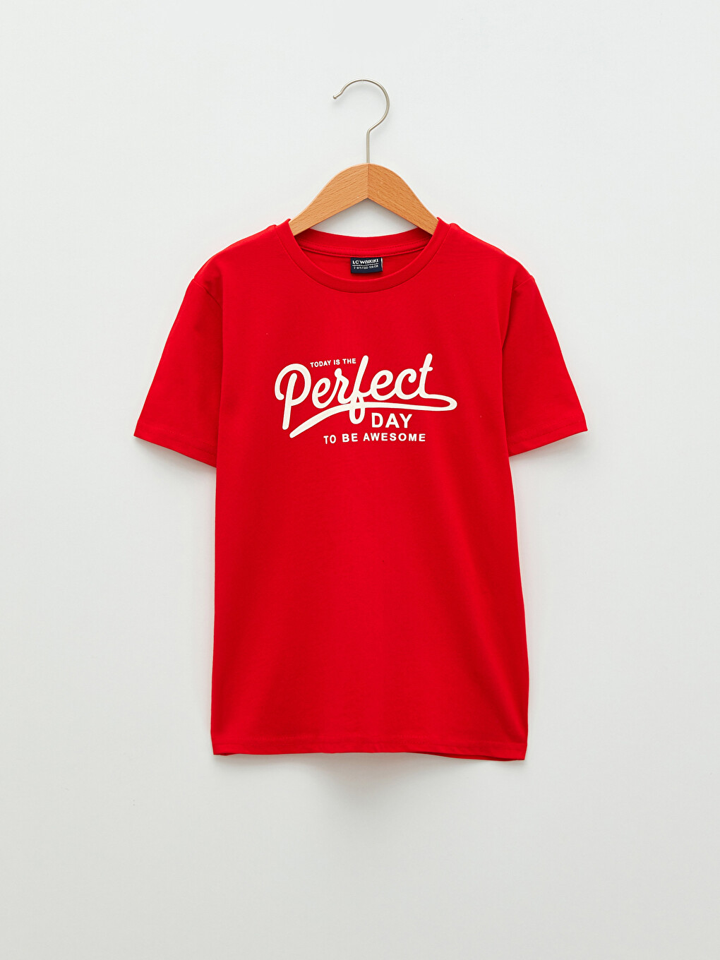 LCW Kids Crew Neck Printed Short Sleeve Boys' T-shirt - S21050Z4