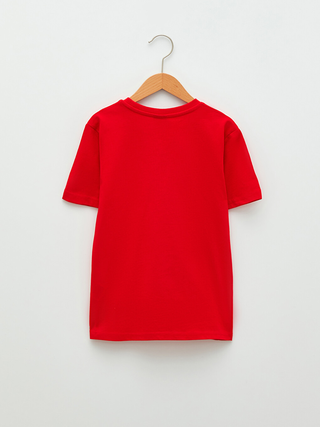Crew Neck Printed Short Sleeve Boys' T-shirt-1