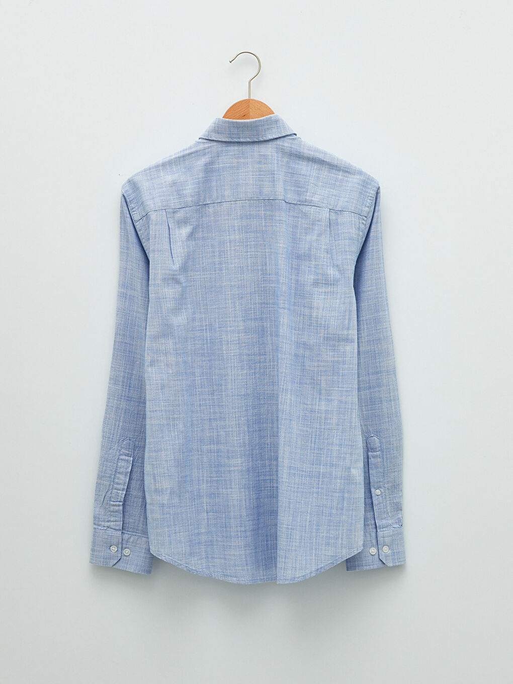 Mavi Regular Fit Uzun Kollu Poplin Erkek Gömlek-6