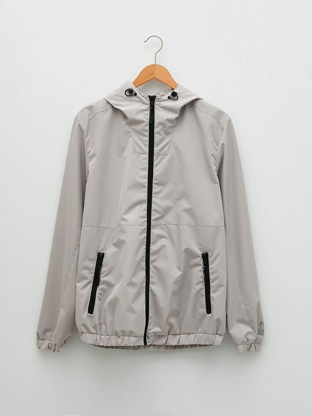 LCW Casual Standard Fit Hooded Thin Men's Raincoat -S21141Z8-CV3