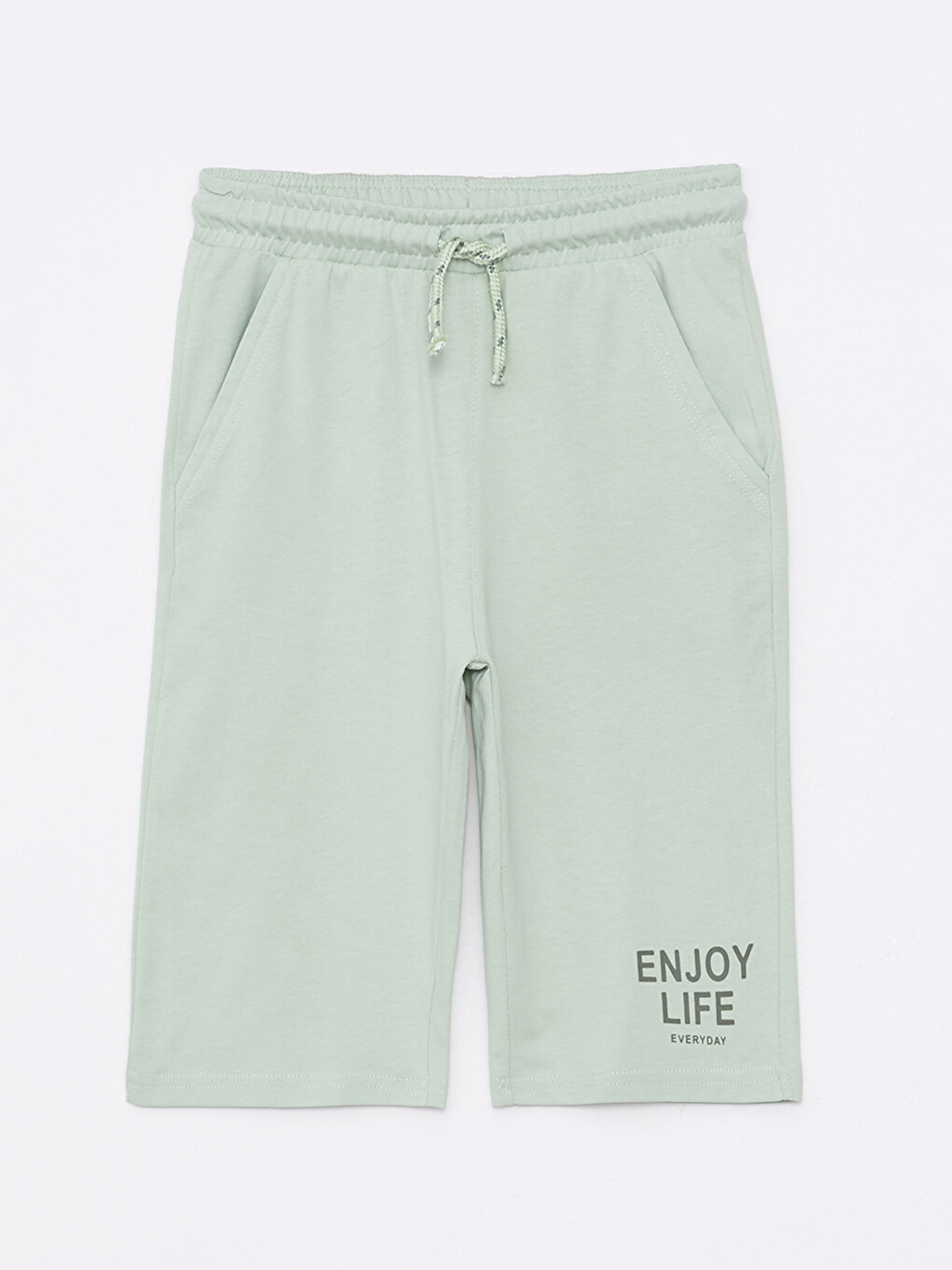 Printed Cotton Boy Roller With Elastic Waist