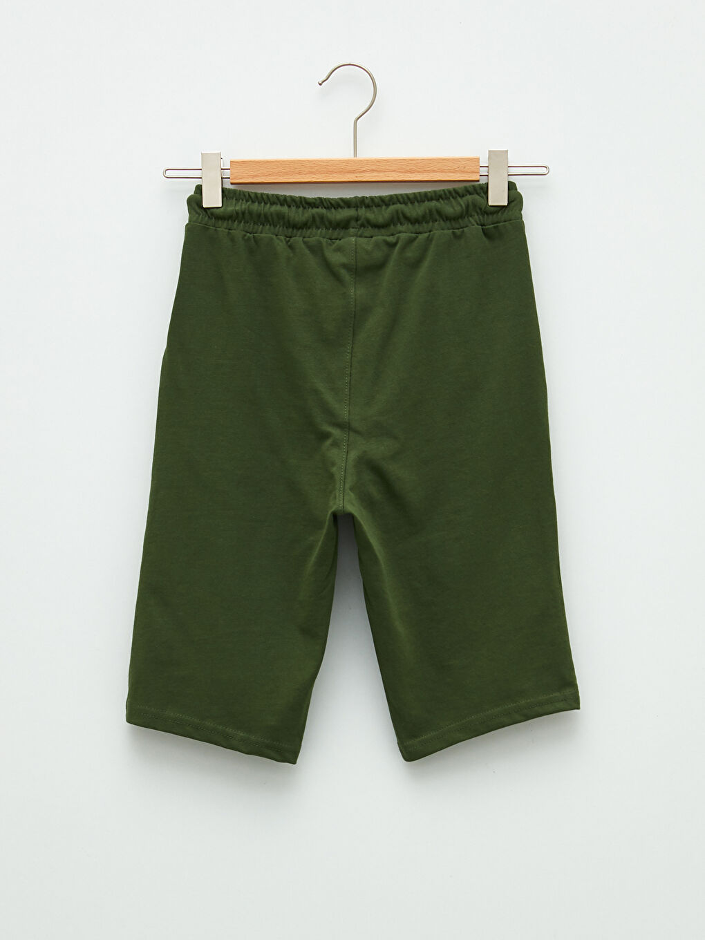 Yeşil Beli Lastikli Baskılı Pamuklu Erkek Çocuk Roller-1