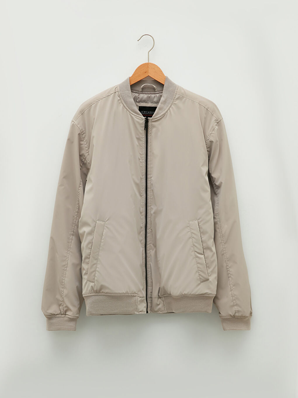 Comfortable Fit College Collar Slim Bomber Men's Coat-6