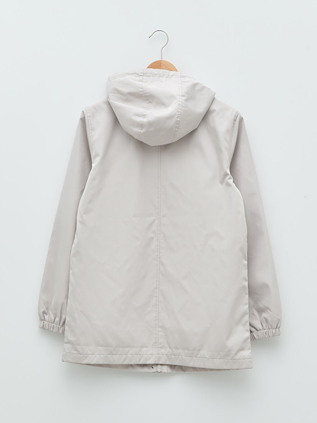 Manteau Slim à Capuche à Manches Longues pour Femmes-9