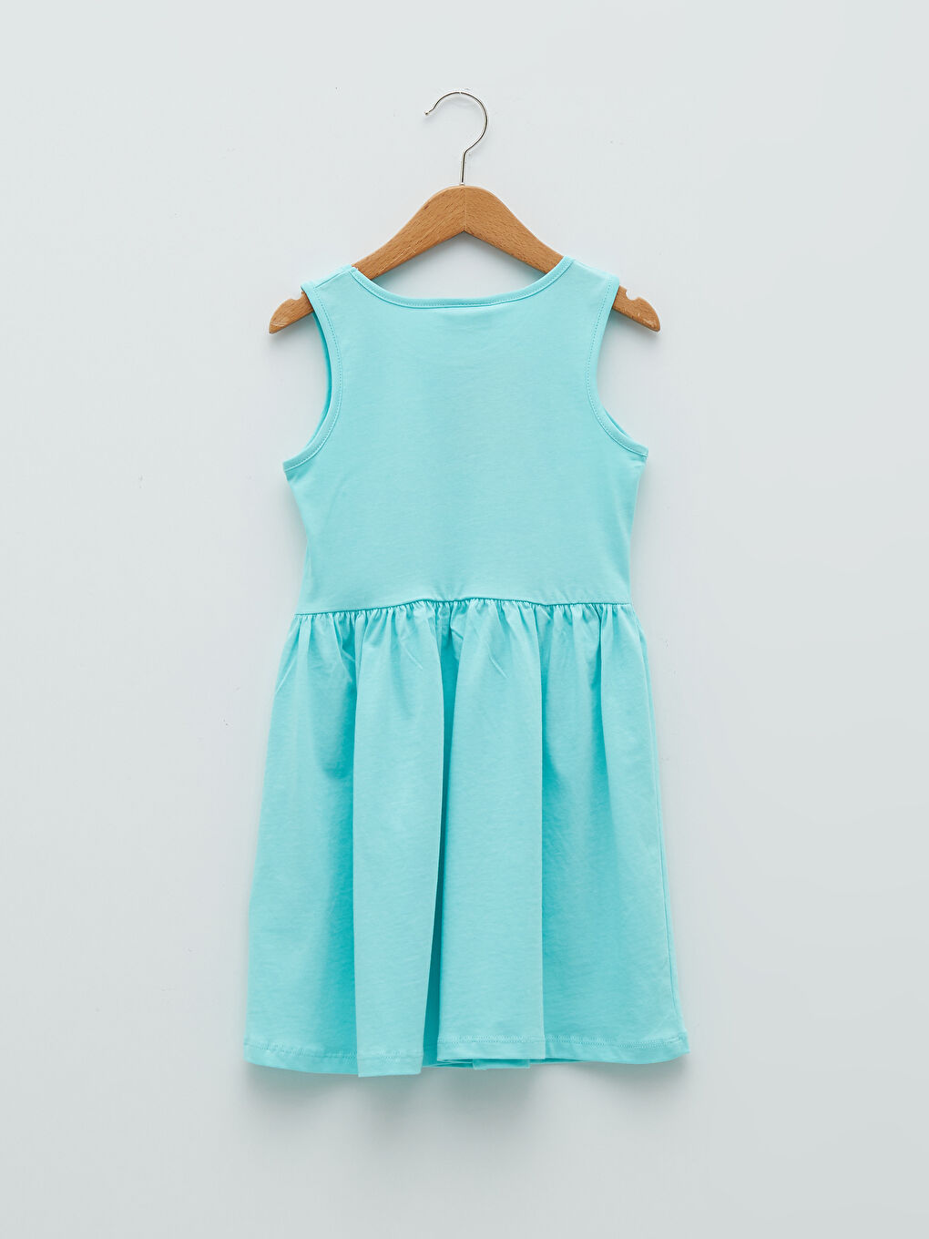 Robe Imprimée à Col Rond pour Filles-1