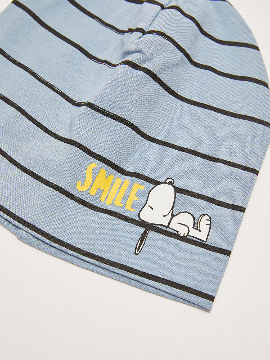 Snoopy Printed Cotton Baby Boy Beanie 2-Pack-1