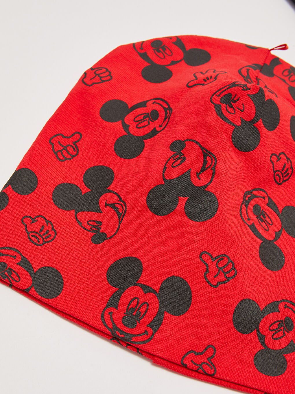 Set 2 Căciuli pentru Bebeluși Băieți cu Imprimeu Mickey Mouse-2