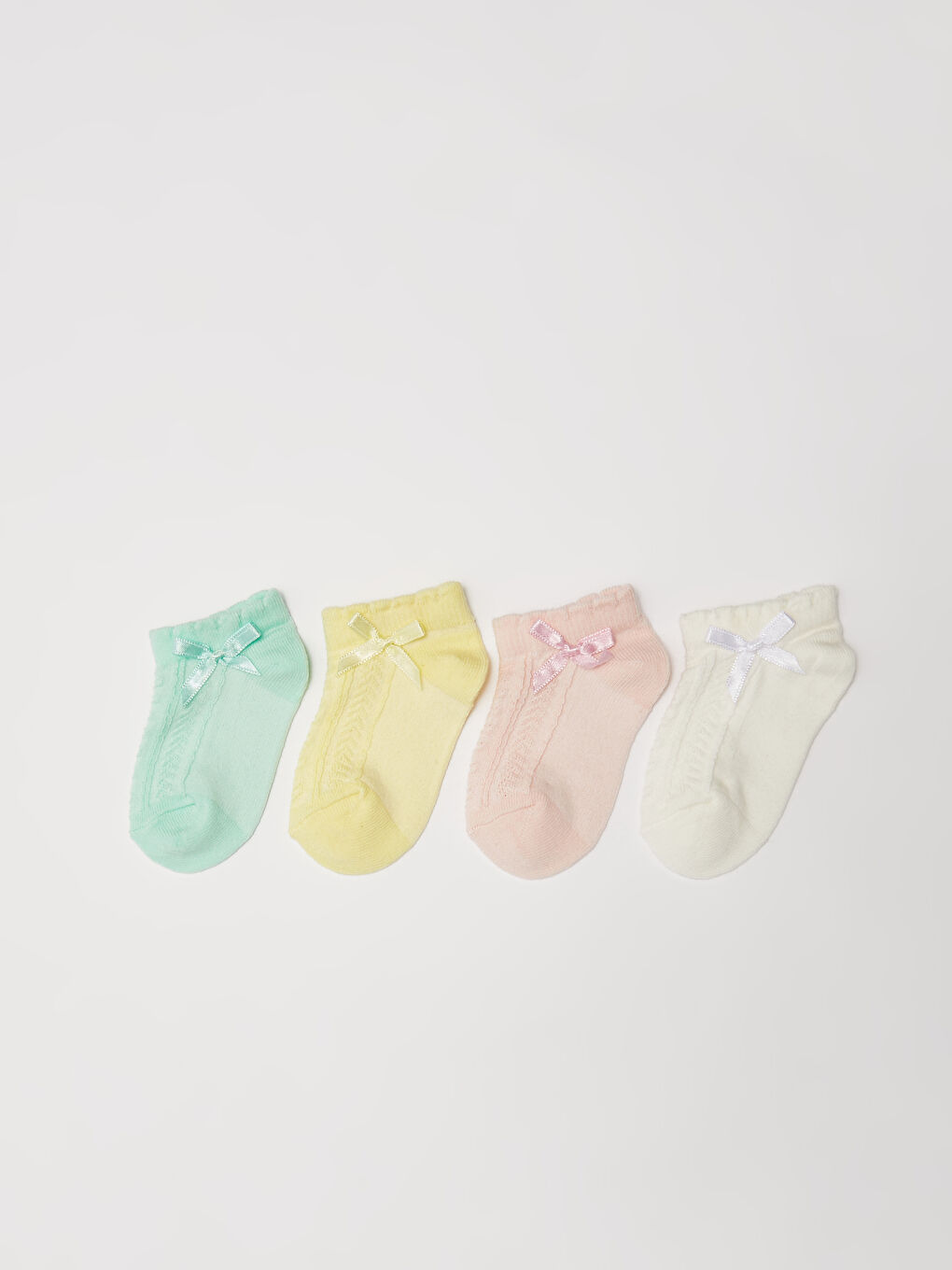 Chaussettes d'entraînement VERT Bébé Fille-1