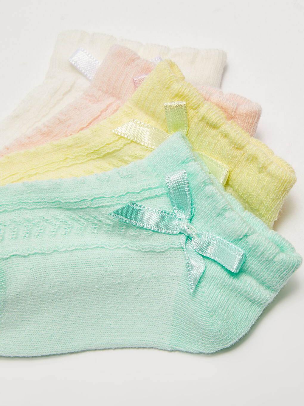 Chaussettes d'entraînement VERT Bébé Fille-2