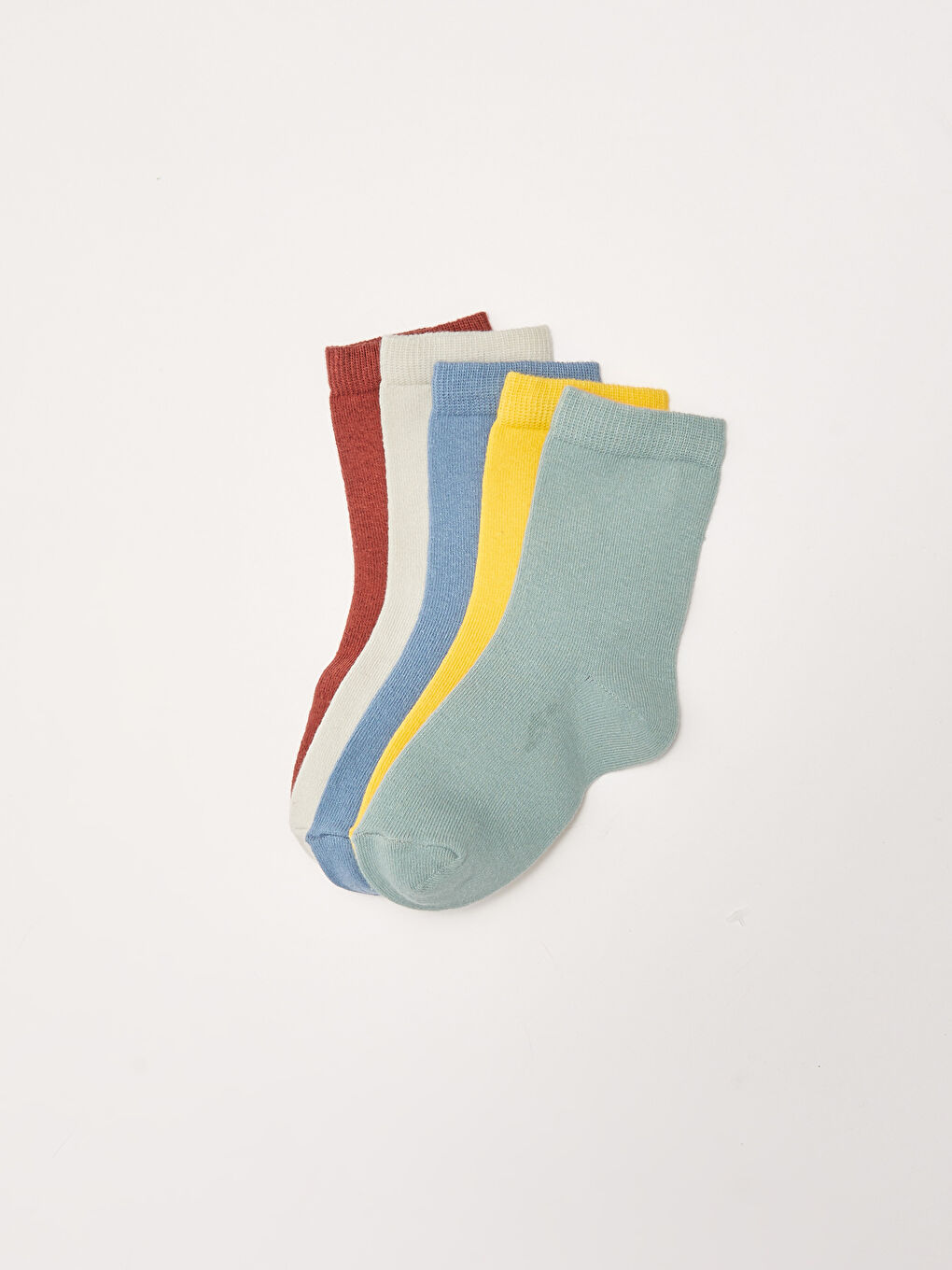 Basic Unisex Baby Socks 5 Pack